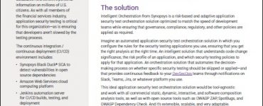 Intelligent Orchestration for Financial Services